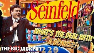 • MAX BET! • What's The Deal With A Bonus?? •Seinfeld Slot BONU$ WIN$ | The Big Jackpot