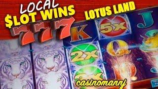 Lotus Land Slot - *Local Slot Wins* - NICE WIN! - Slot Machine Bonus