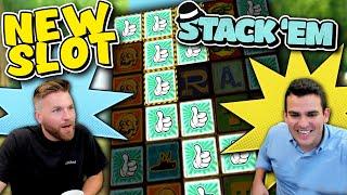 BIG WIN on New Slot (Stack 'Em)
