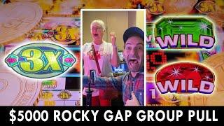 ⋆ Slots ⋆ $5000 Triple Jackpot 3X Jewels Group From Rocky Gap ⋆ Slots ⋆