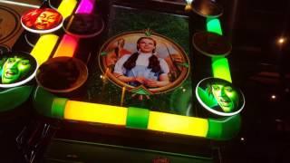 Outback Jack bonus and wizard of Oz free spins bonus with retrigger! **Freeplay low rolling**