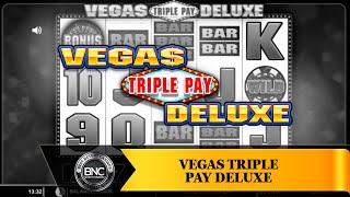 Vegas Triple Pay Deluxe slot by Genii
