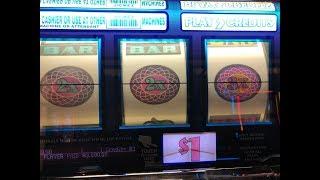 •JACKPOT！Lucky Day•WHITE ICE $1 Slot Machine and Triple Double Star 7 Slot, San Maniel, Akafuji Slot