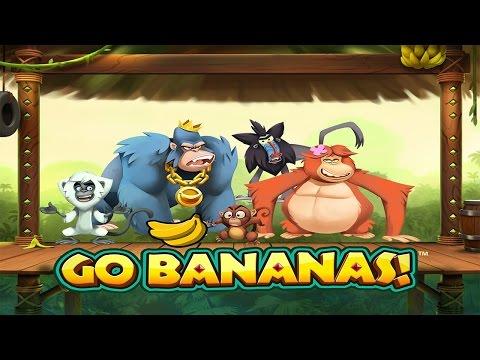 Free Go Bananas slot machine by NetEnt gameplay ★ SlotsUp