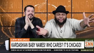 This just in to the SNN World Headquarters! Kardashian baby name is Chicago! - SNN News Brief