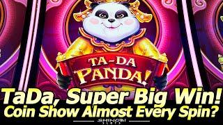 Ta Da! Fun, Super Big Win Bonus in Ta-Da Panda! Slot Machine.   A Coin Show On Almost Every Spin!?