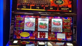 $10 BET HOT RUBY RED 2 & SITTIN' PRETTY SLOTS AT CHOCTAW CASINO DURANT! RED SCREEN COMING OUR WAY!