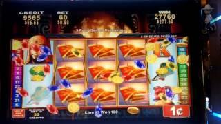 Konami Gaming - Wall of Fortune Slot Line Hits&Bonus ~BIG WINS~