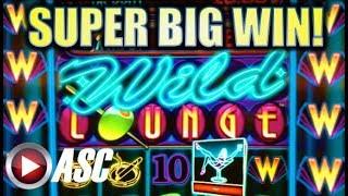 •WOWW!! SUPER BIG WIN!• WILD LOUNGE (BALLY) MAX BET | Slot Machine Bonus
