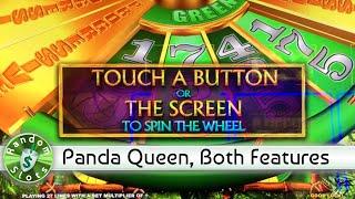 Panda Queen slot machine, both features