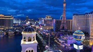 View from the Cosmopolitan Las Vegas wraparound 78 series room