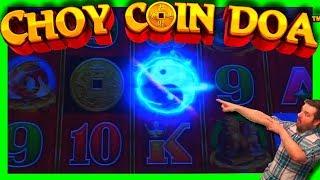 WHOA! WHAT DID I JUST LAND?! I HAVE NEVER SEEN THAT BEFORE! BIG WINS ON CHOY COIN DOA WITH SDGUY1234