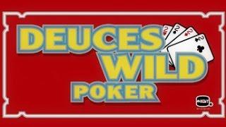 Deuces Wild Video Poker (w/Royal Flush w/Deuces)