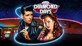 Diamond Days Slot - ALL BONUS FEATURES - $3.20 Max Bet!
