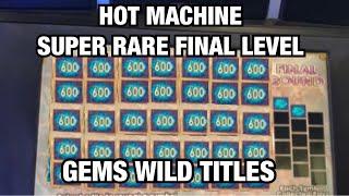 I CAME BACK FROM $1 LEFT IN THE MACHINE! RARE FINAL ROUND GEMS WILD TILES SUPER HOT MACHINE!