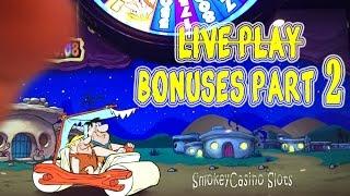 The FLINTSTONES Slot Machine Bonuses ~ Part 2