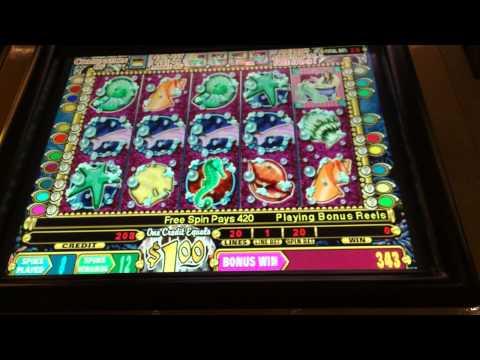 Mystical Mermaids big bonus win high limit slots $20 bet