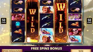 TREASURES OF DRAGONWIND Video Slot Casino Slot Game with a WILD DRAGONS FREE SPIN BONUS • SlotMachin