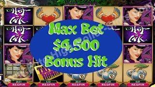 •$100 Hot Ink Slot! $4,500 a Spin! Bonus Triggered! High Limit Stakes Vegas Slots Jackpot Handpay • 