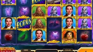 WIZARD OF OZ: GOOD WITCH OR BAD WITCH Video Slot Casino Game with a FREE SPIN BONUS