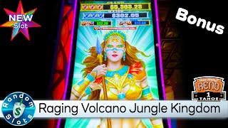 ⋆ Slots ⋆️ New - Raging Volcano Jungle Kingdom Slot Machine Bonus