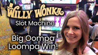 Willy Wonka Original Slot Big Oompa Loompa Bonus Win!!!