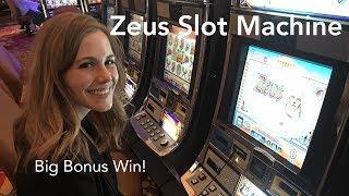 Zeus Slot Machine! Bonus BIG WIN!!! Max Bet!