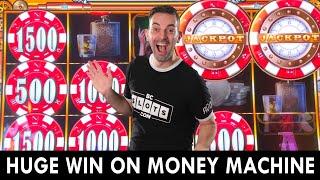 HUGE WIN on Unique Money Machine ⋆ Slots ⋆ New Slot Machine at Choctaw Casino Durant #ad