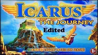 Icarus the Journey slot machine, (Edited Version) Live Play & bonus