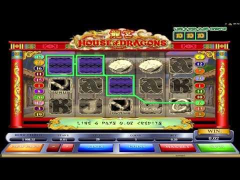 Free House of Dragons slot machine by Microgaming gameplay ★ SlotsUp