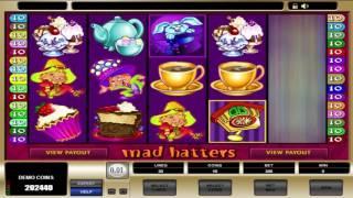 Free Mad Hatters Slot by Microgaming Video Preview | HEX