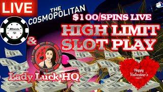 • HIGH LIMIT SLOT PLAY FROM LAS VEGAS WITH LADY LUCK HQ •