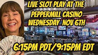 Live slot play fun in Reno at The Peppermill Casino