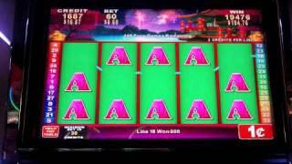 Konami - China Shores Slot Bonus - Borgata Hotel and Casino - Atlantic City, NJ