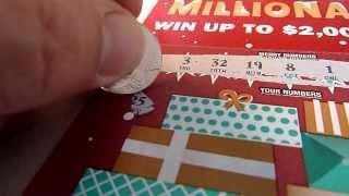 Day 23 of 30 - Full pack of 30 Scratchcards ($600) Merry Millionaire $20 Instant Lottery Tickets
