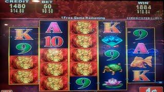 Ancient Dragon Slot Machine Bonus - 5 Free Spins Win with Wild Stacks (#1)