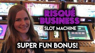 RISQUÉ Business Slot Machine! Super Fun BONUS!!!