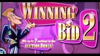 Winning Bid 2 Slot Machine Bonus-SDGuy & BrentWolgamott-WMS