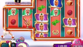 WILLY WONKA: YOU'LL GET NO COMMERCIALS Video Slot Casino Game with a FREE SPIN BONUS