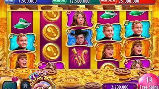 WILLY WONKA: LET'S MAKE A MINT Video Slot Casino Game with a RETRIGGRED FREE SPIN BONUS