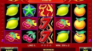 Wild 7 video slot - Online Review casino game by Amatic