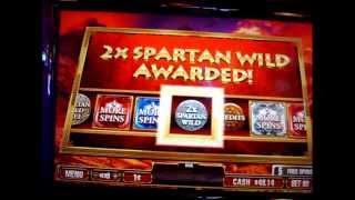 Free Spins Wild 2x Sparta - King Leonidas 1c. iT Video slots
