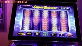 Super Spinner £500 Jackpot Slot Machine - £2 Spins