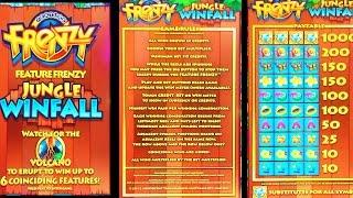 Jungle Winfall slot machine, Live Play & bonus fail