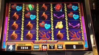 Double Reel Rich Devil slot machine, Live Play no bonus