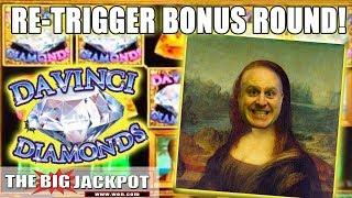 •Free Games Jackpot! •Davinci Diamonds Re-Trigger WIN | The Big Jackpot
