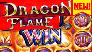 NEW! •DRAGON FLAME• slot machine Live Play with MAX BET! Nice Win!