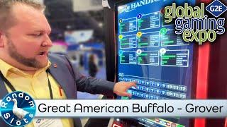 Great American Buffalo HHR Slot Machine by Grover Gaming at #G2E2022