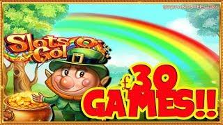 Slots O Gold BIG BETS £30 GAMES!!