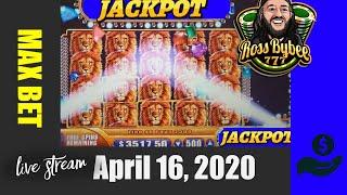 LIVE SLOTS! KING OF AFRICA FULL SCREEN JACKPOT!